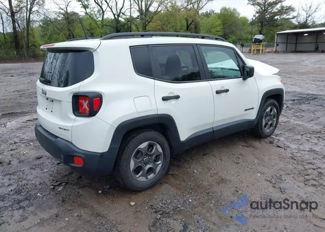 2017 Jeep Renegade Sport Fwd z USA, uszkodzony, nr VIN ZACCJAAB2HPF24644